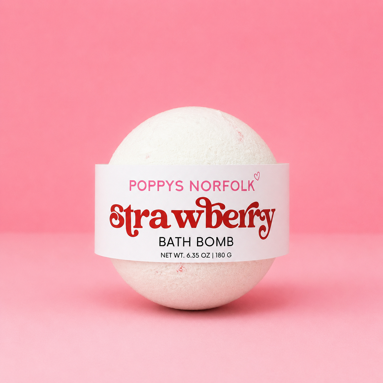 Strawberry Bath Bomb
