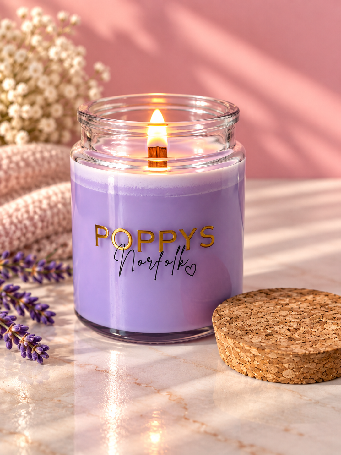 Wild Lavender Soy Candle