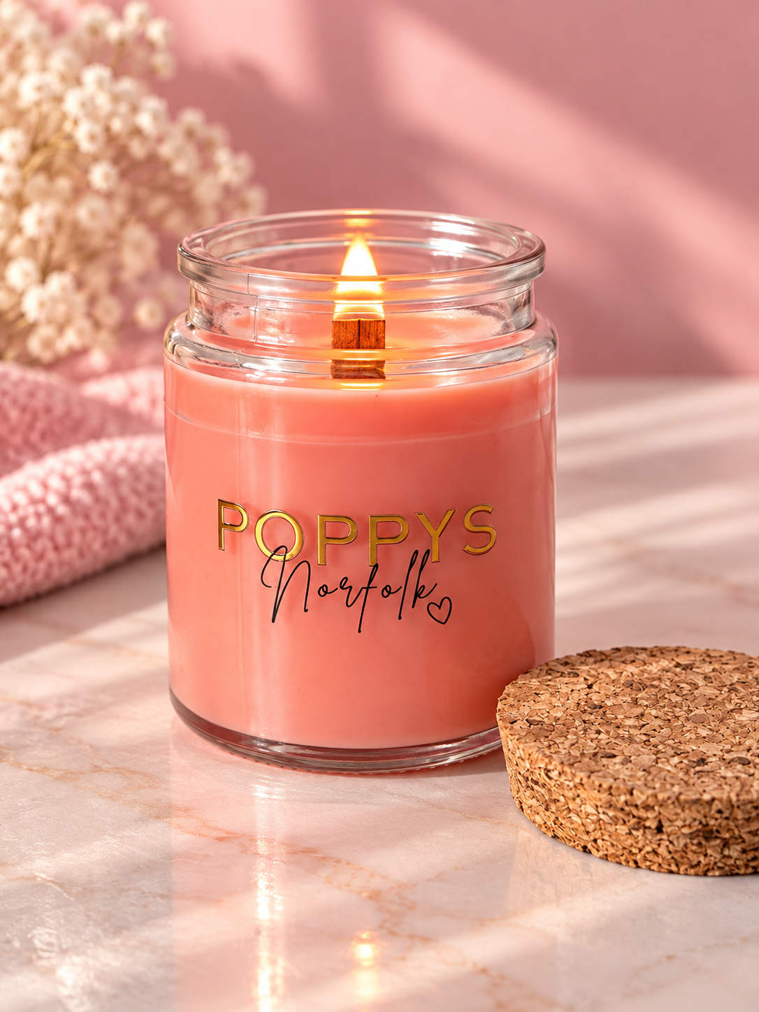Midnight Rose Soy Candle