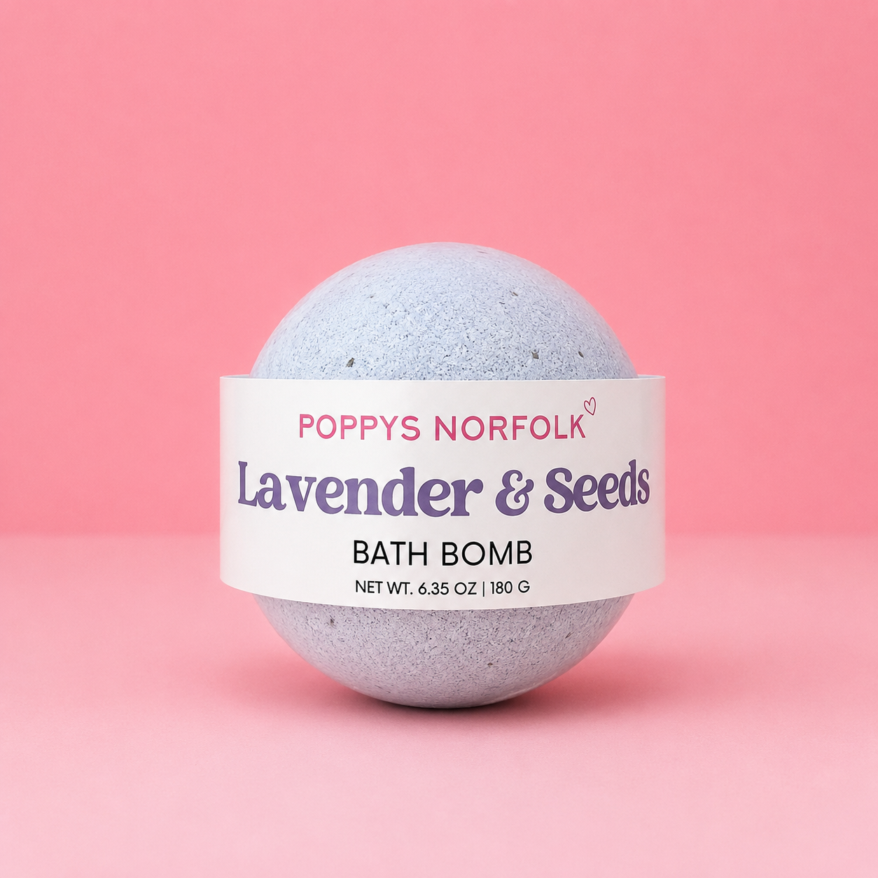 Lavender & Seeds Bath Bomb