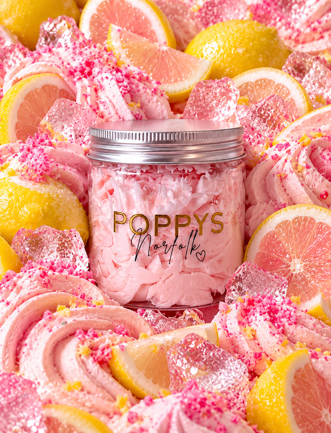 Pink Lemonade Whipped Soap
