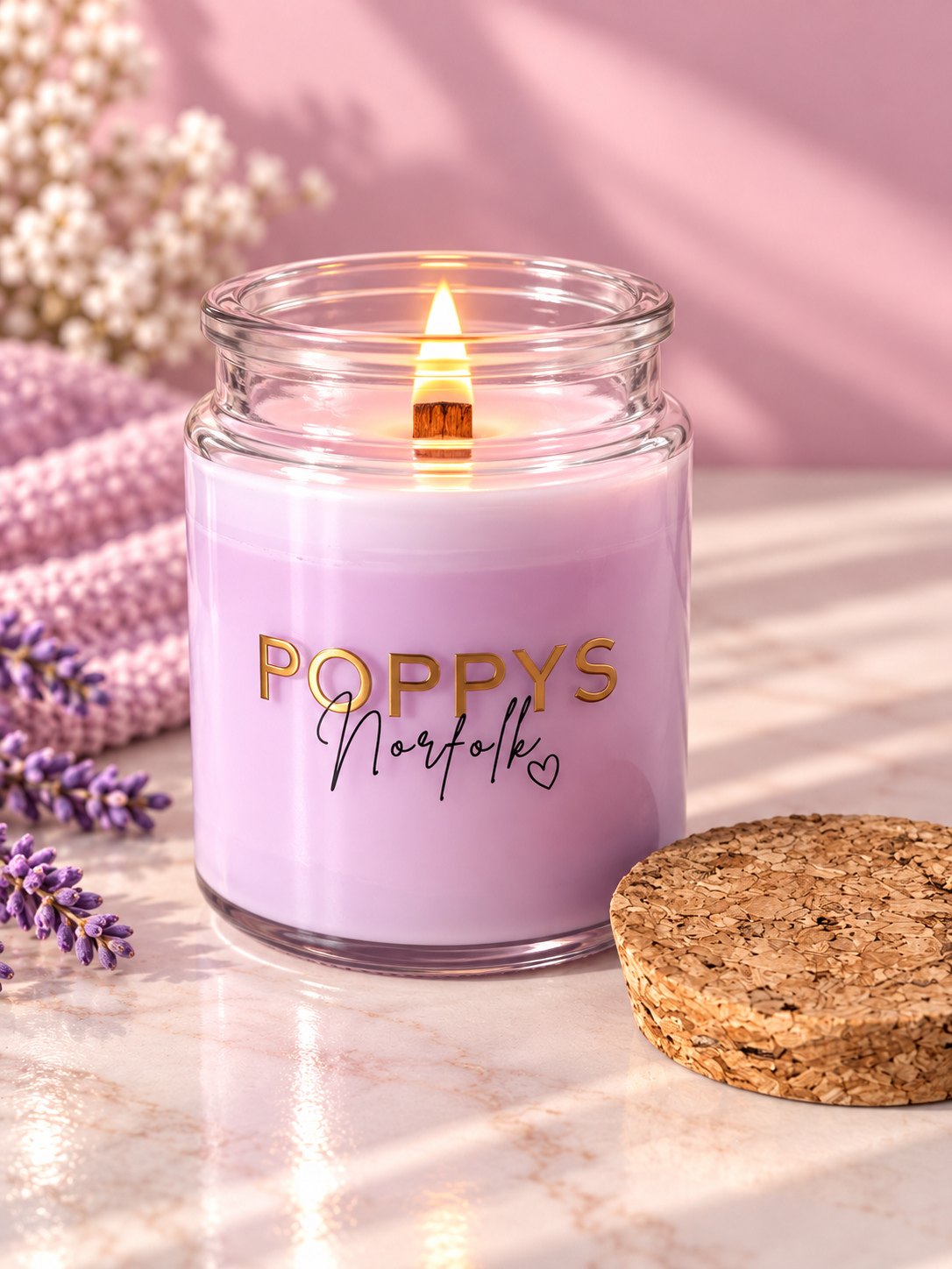 Crushed Fig & Casis Soy Candle