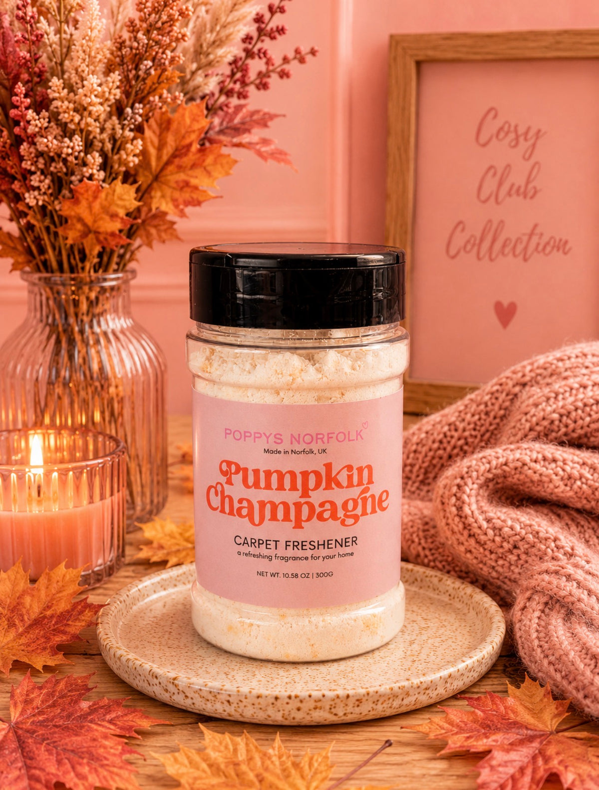 Pumpkin Champagne Carpet Freshener