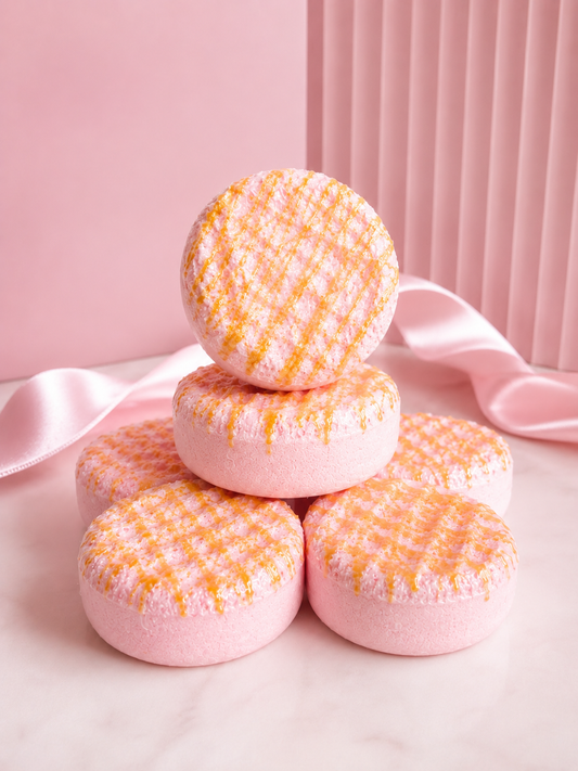 Pink Charlotte Butter Bubble Soap Sponge