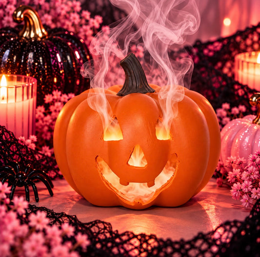 Orange Pumpkin Incense Burner