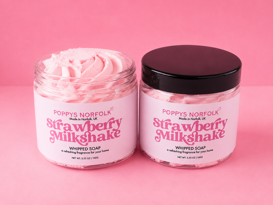 Strawberry Milkshake Whipped Soap