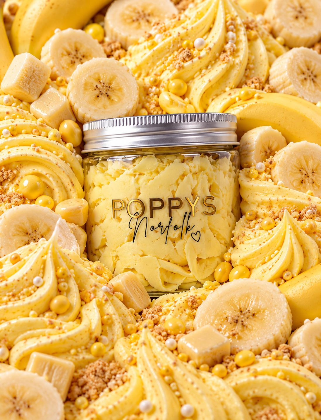 Banana Whipped Soap