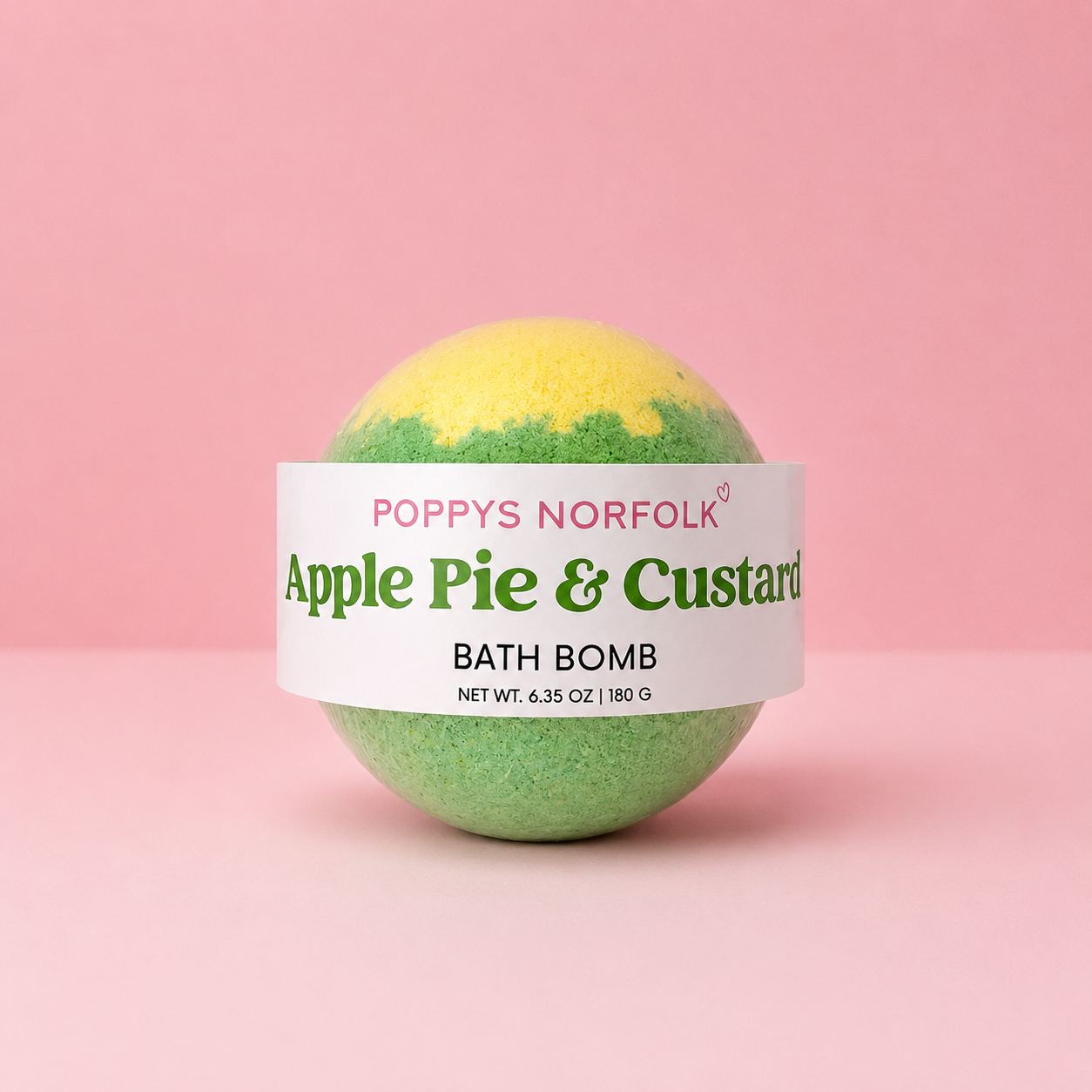 Apple Pie & Custard Bath Bomb