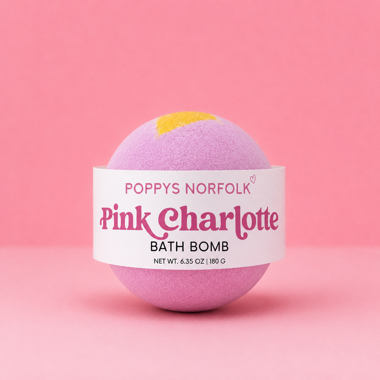 Pink Charlotte Bath Bomb