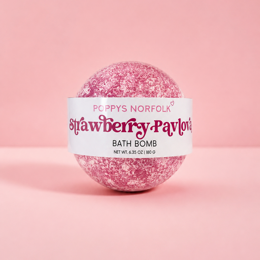 Strawberry Pavlova Bath Bomb