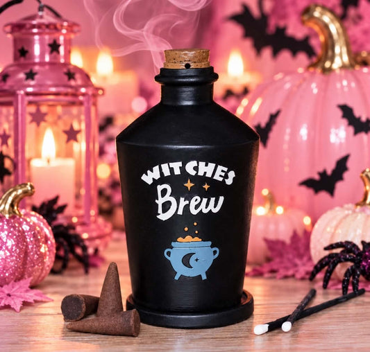 Witches Brew Potion Bottle Incense Burner