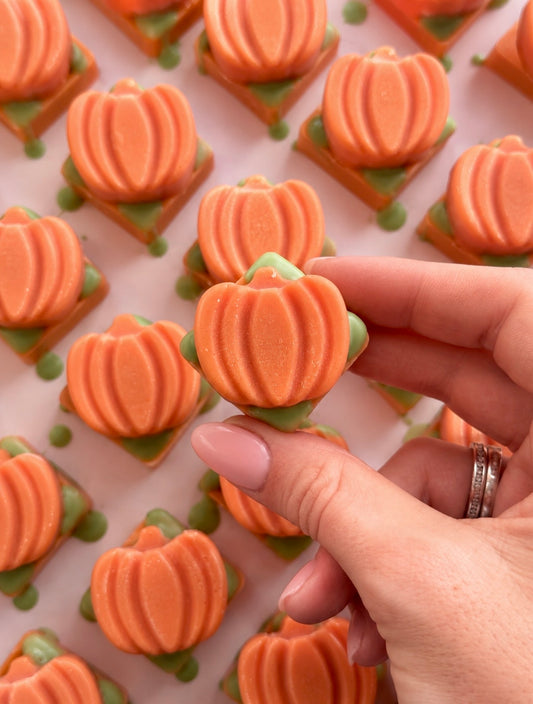 Pumpkin 'Pumpkin' Mini Wax Slab