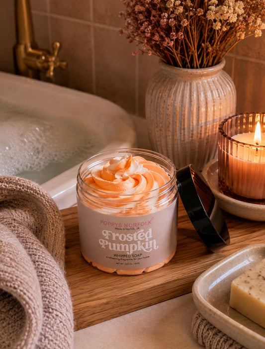 Frosted Pumpkin Whipped Soap