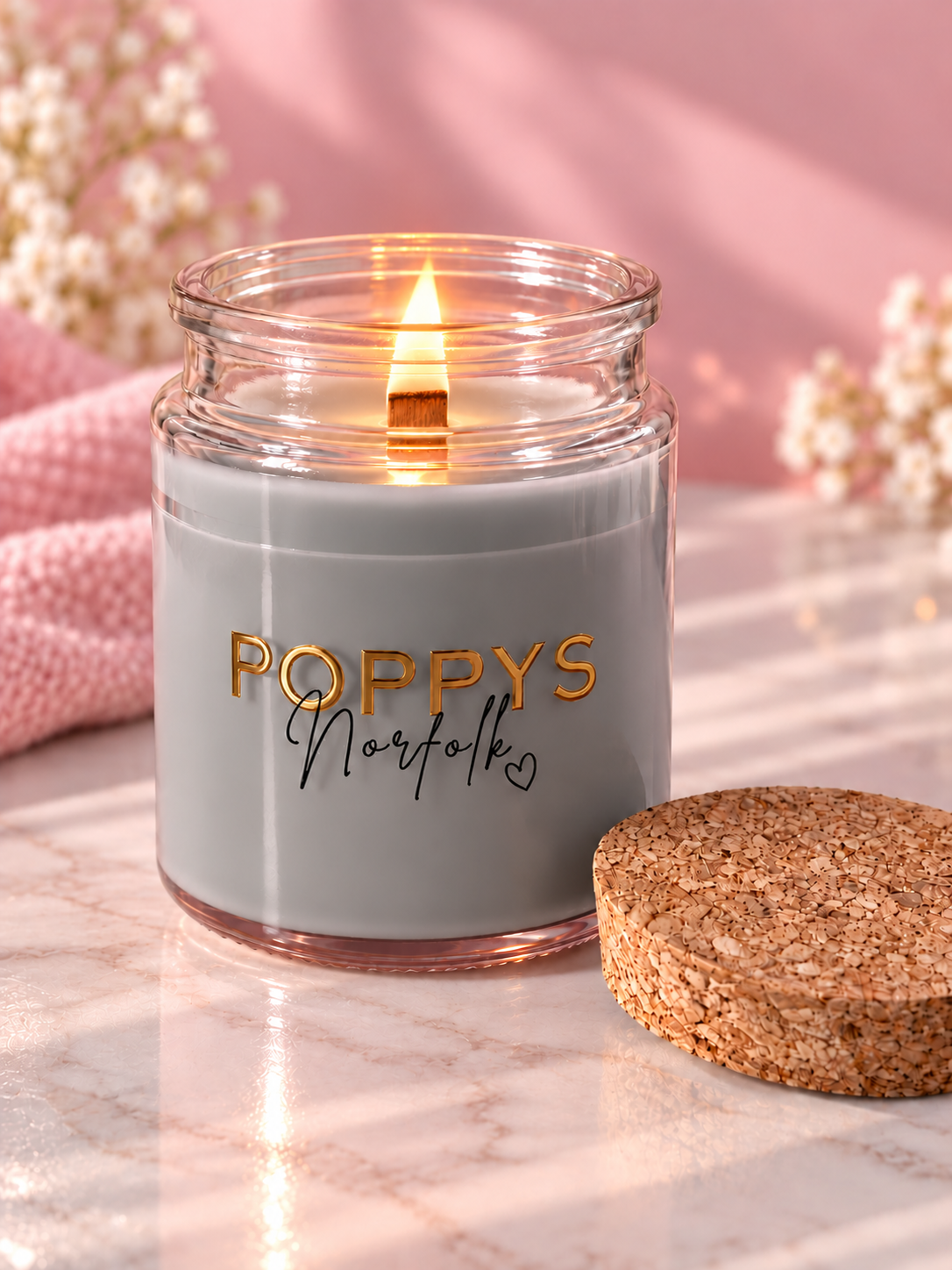 Ash & Woodsmoke Soy Candle